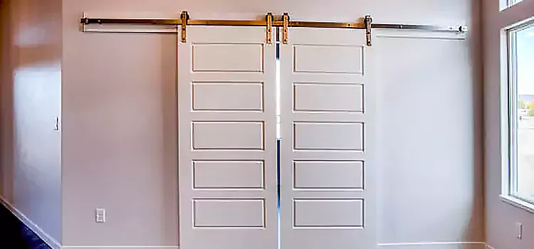 Glass Barn Door with Installation Hardware Kit Trotwood