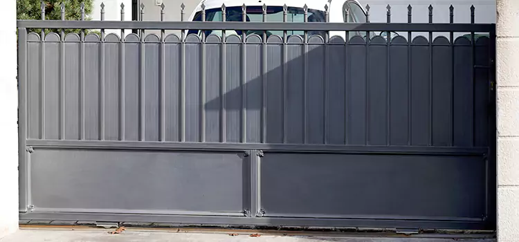 Metal Driveway Gate Installation Trotwood